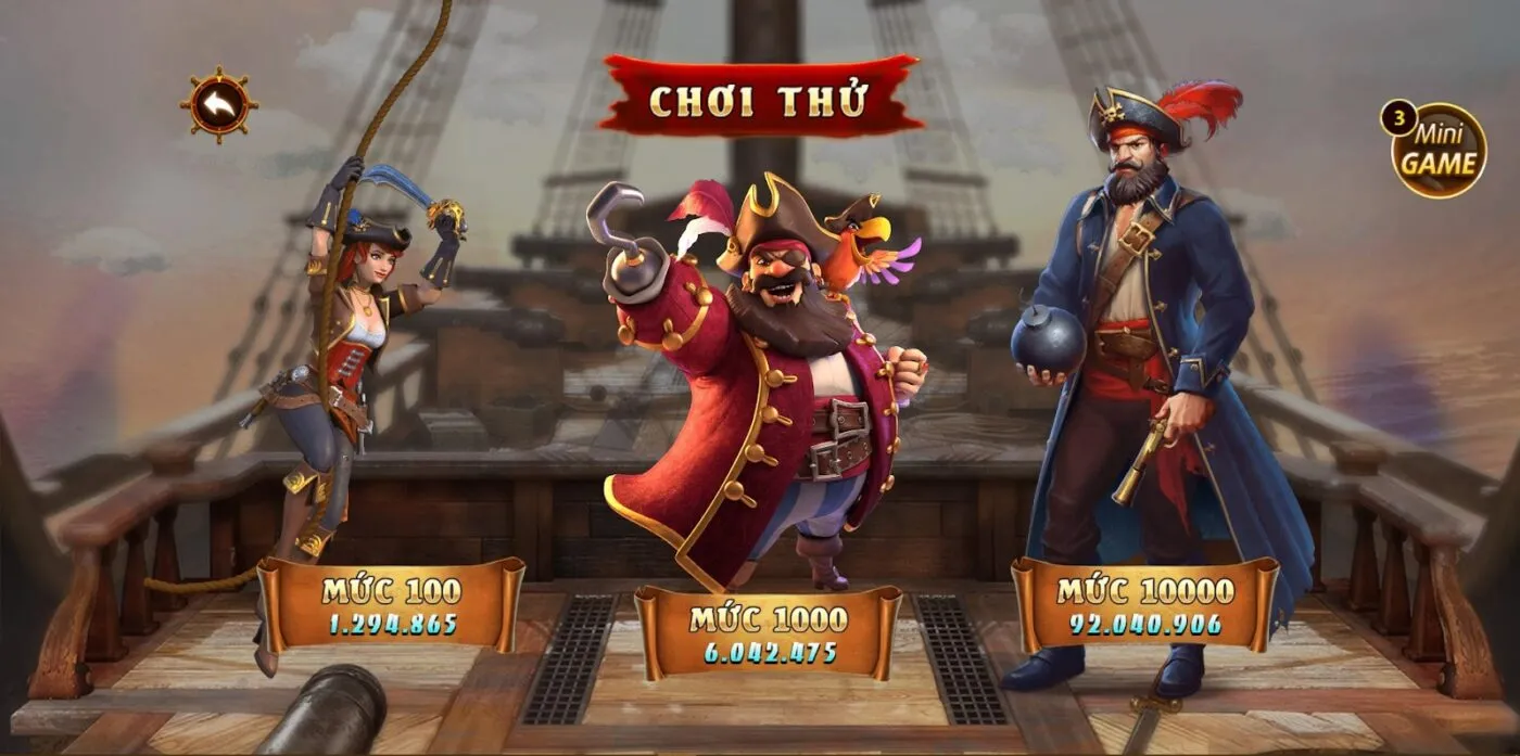 Kho Báu Hải Tặc với cuộc phiêu lưu biển khơi hấp dẫn